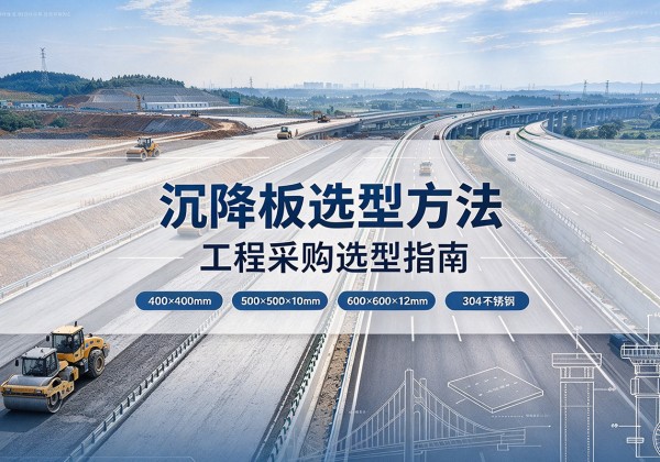 义县沉降板选择方法